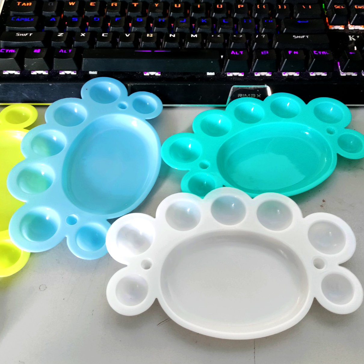 Khay, khay pha màu nước, dụng cụ học tập, đồ dùng học tập