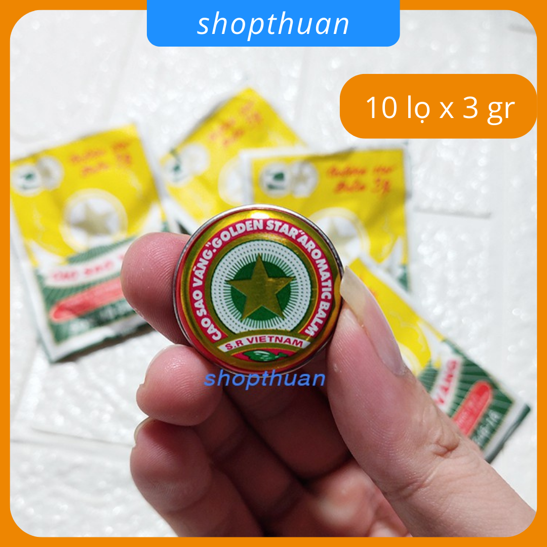Combo 10 lọ cao sao vàng tw3 lọ 3gr