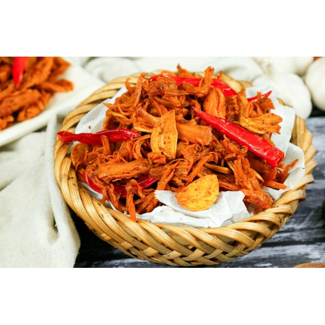 KHÔ GÀ BƠ TỎI SIÊU NGON - LOẠI 100G Bếp Của Mẹ Onici