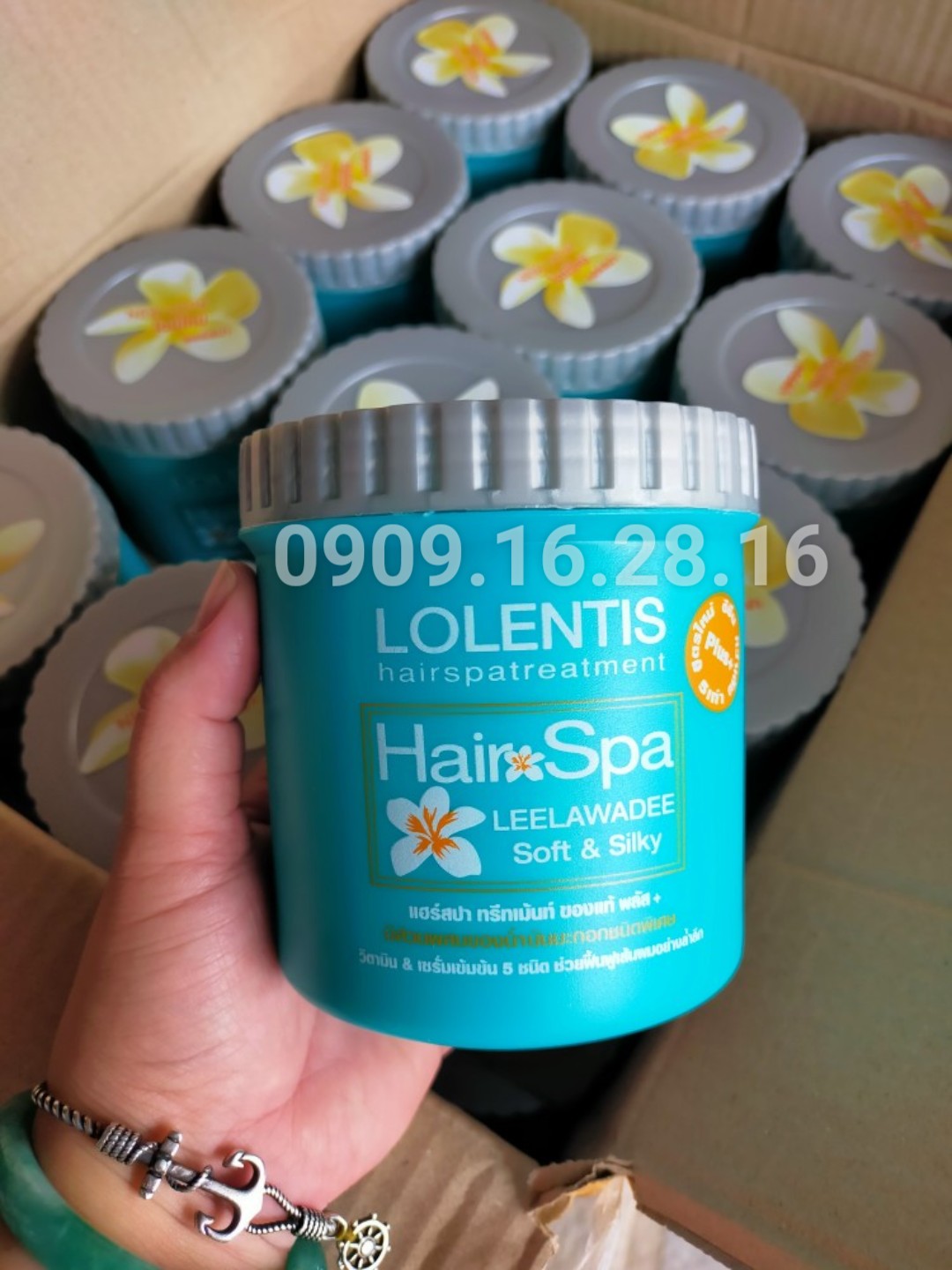 1 kem xả ủ tóc lolentis thái lan