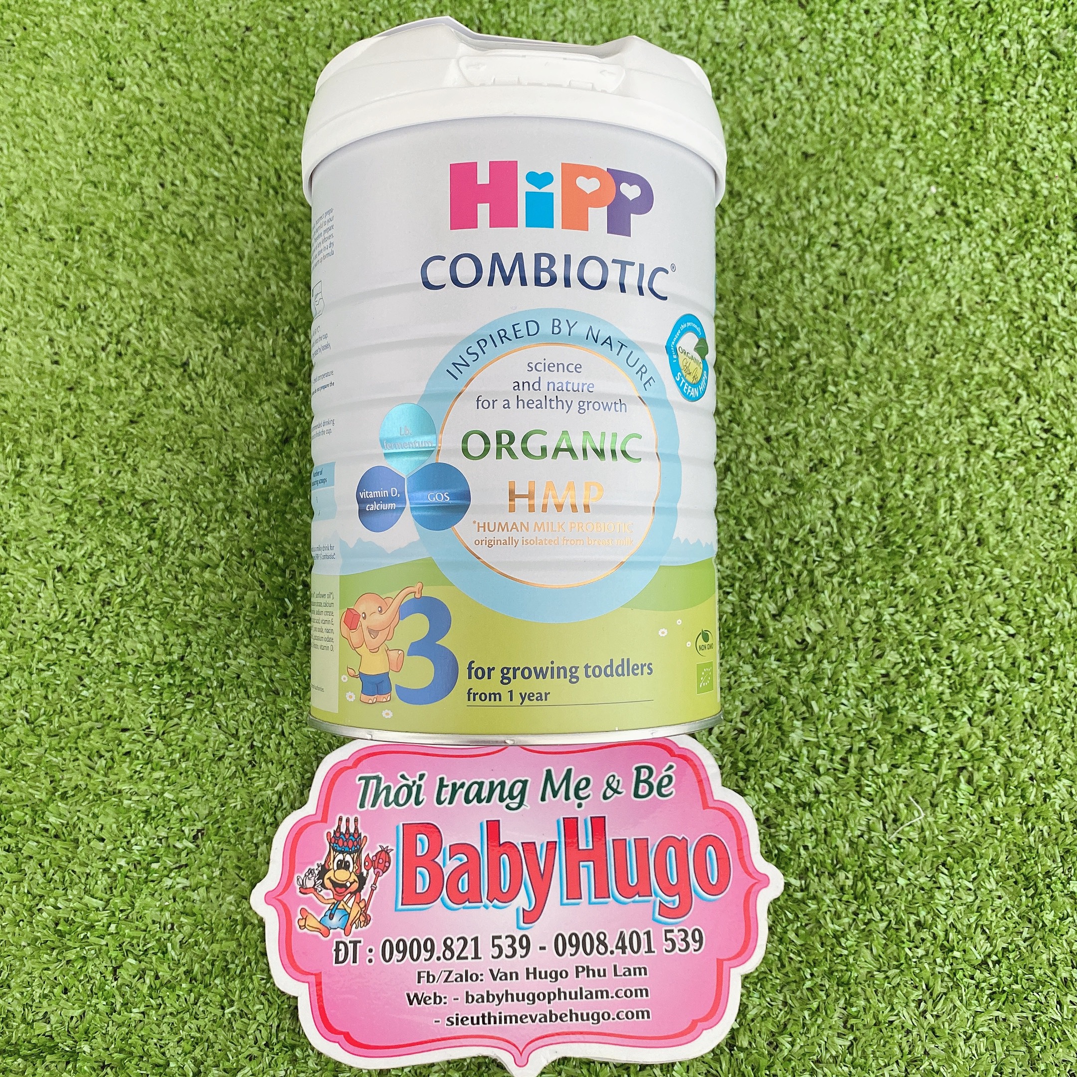 Sữa bột dd hipp 3 growing-up combiotic 800g