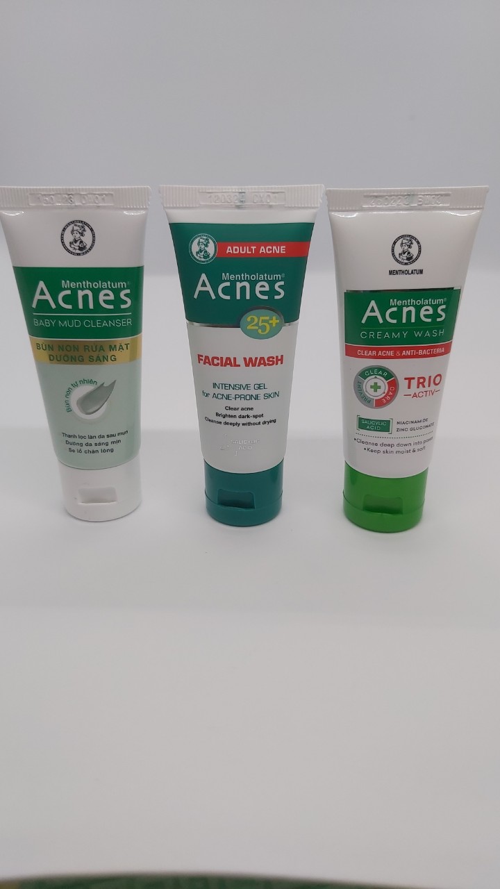 Sữa rửa mặt Acnes 25g các loại