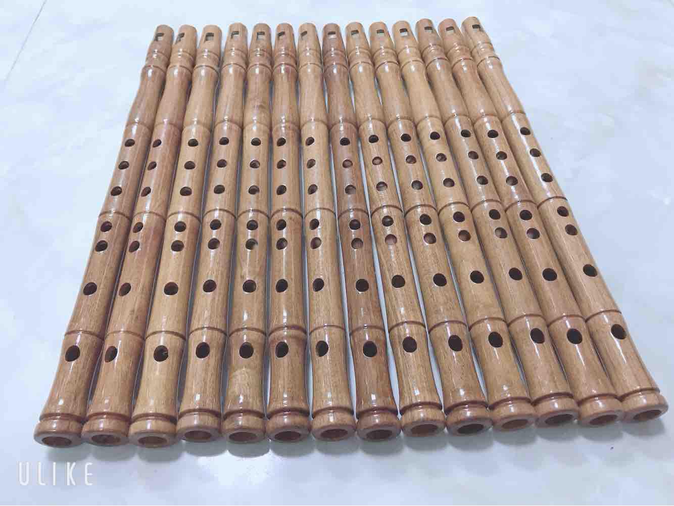 Sáo dọc gỗ quý Căm Xe (tone đô) cao cấp dễ thổi nhất