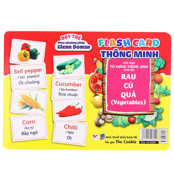 Fahasa - flash card thông minh_rau củ quả