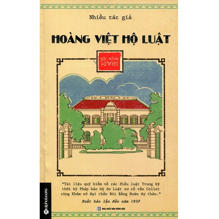 Sách - góc nhìn sử việt - hoàng việt hộ luật