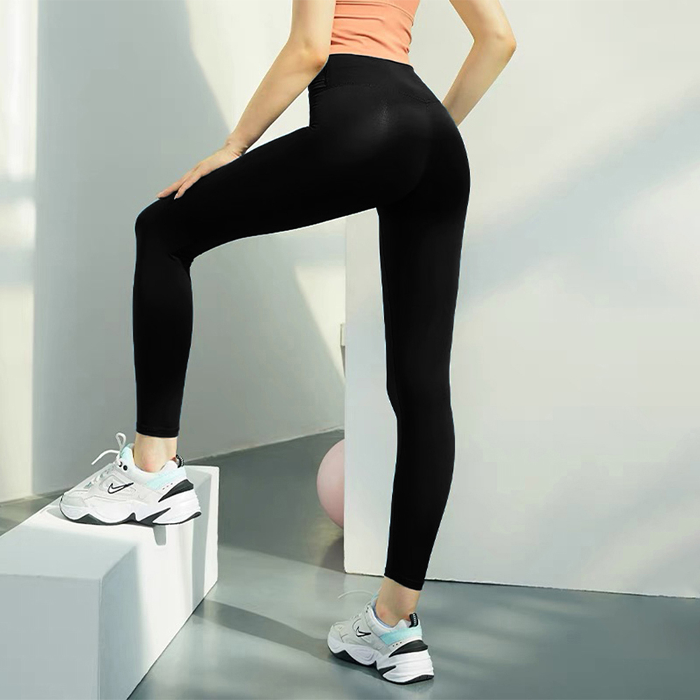 Quần legging nữ Choobe dài nâng mông lưng cạp cao giữ nhiệt leggin thun ôm bó vải dày dặn bigsize