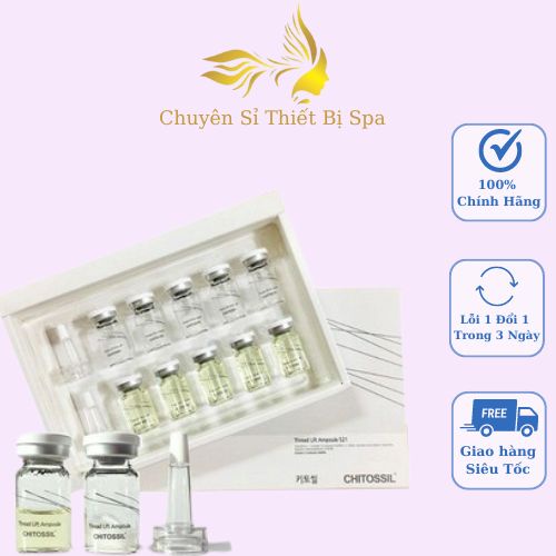 Chitossil- cấy chỉ tơ tằm ampoule nâng cơ xóa nhăn