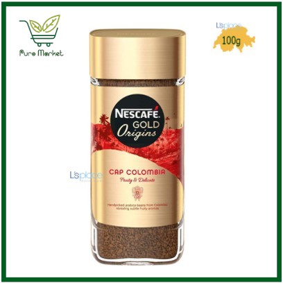 Cà Phê Cap Colombia hiệu Nescafe Gold Origins 100g