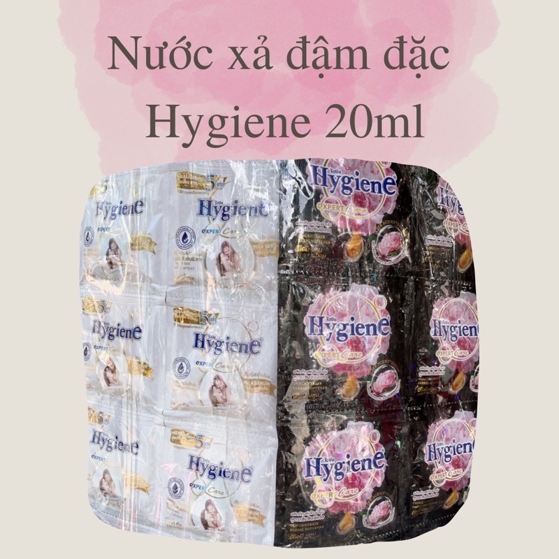 Dây 12 gói nước xã vải đậm đặc hygiene 20ml - thái lan