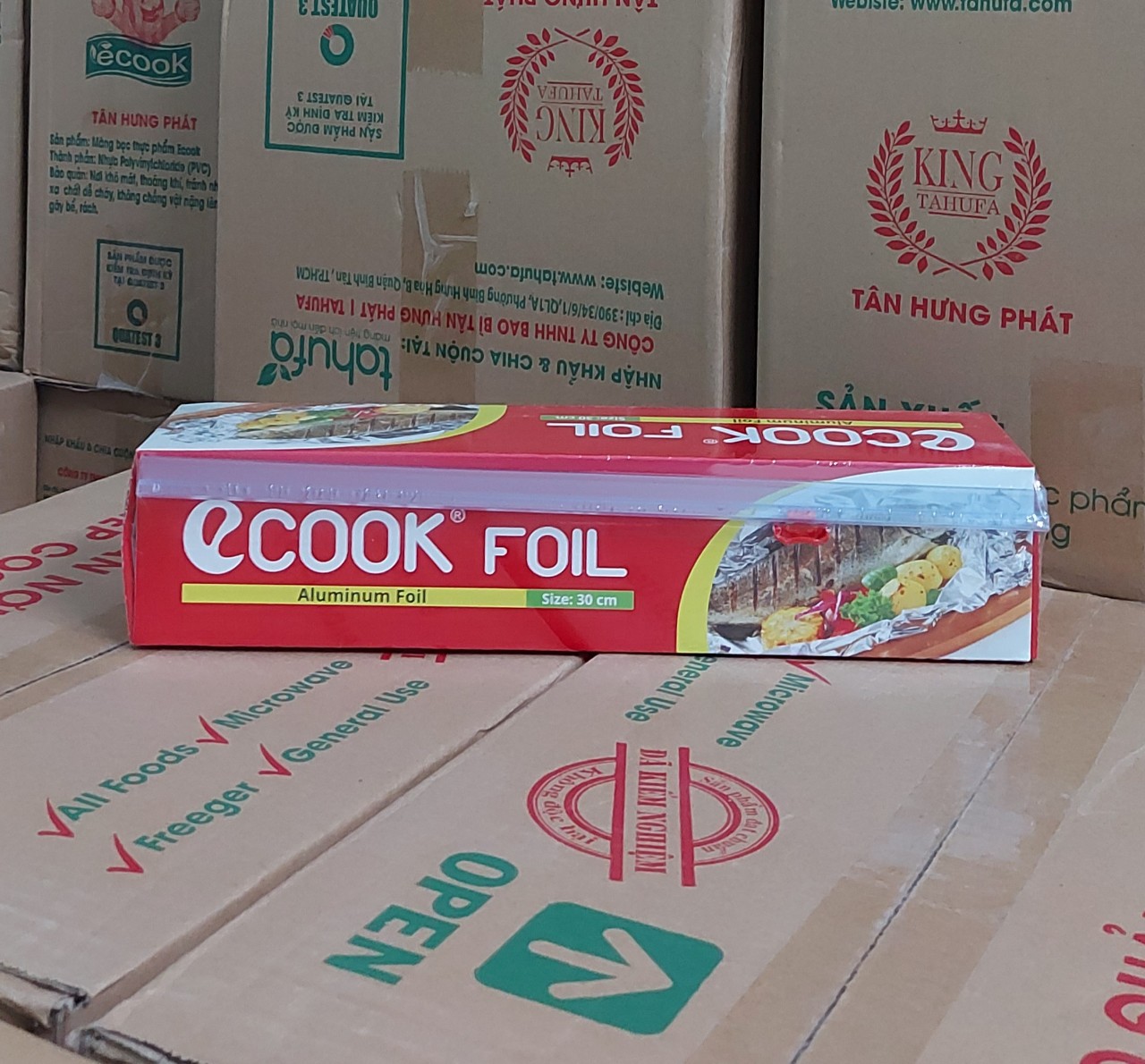 Giấy Bạc Nướng Cao Cấp Ecook 750gr * 30cm(màng nhôm)