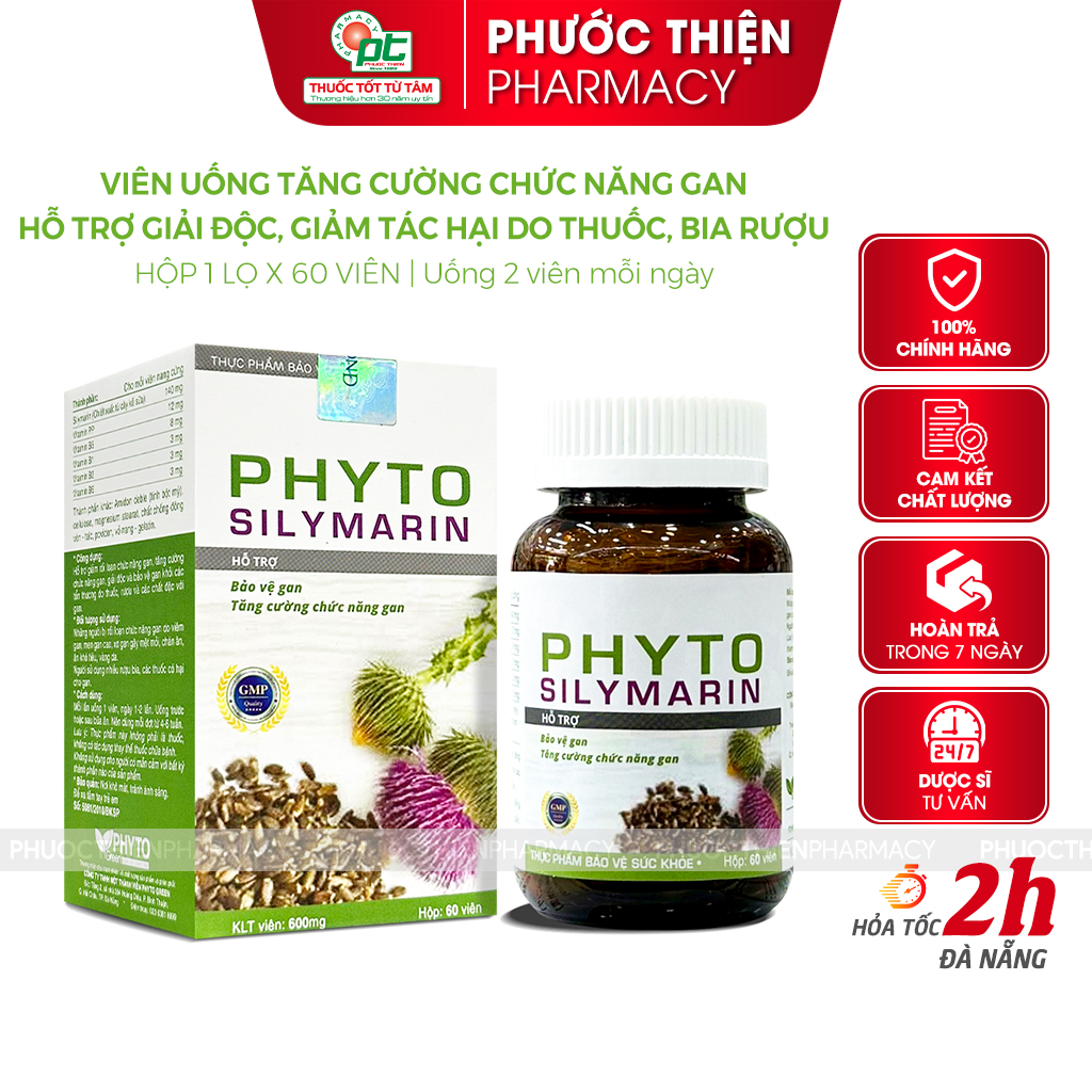 Thuốc Phyto Silymarin có tác dụng gì trong việc điều trị viêm gan mãn tính?
