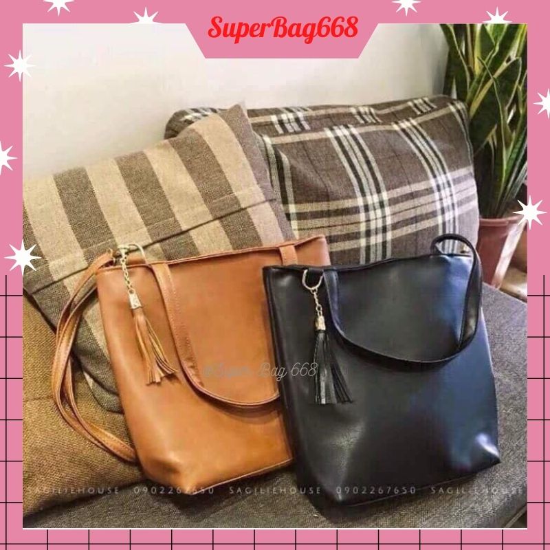 Túi Xách Nữ Công Sở ❤️FREEHIP❤️ Túi Nữ Tone 2 Dây SP 17