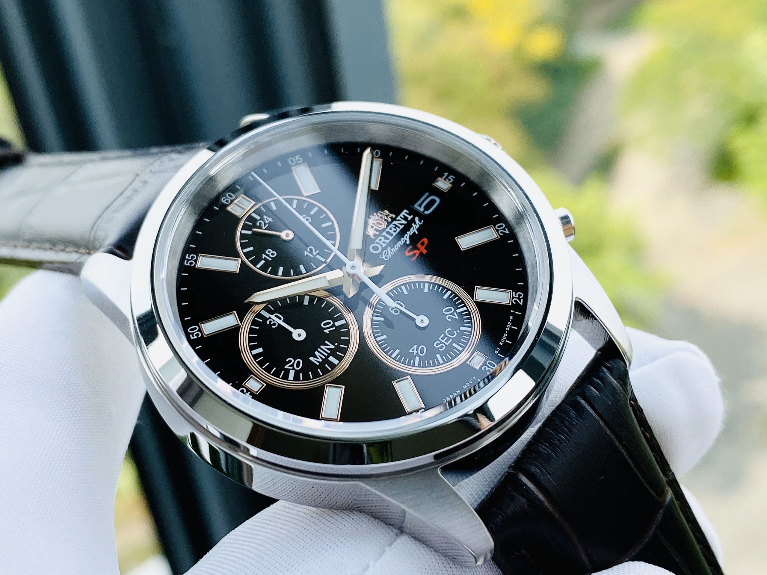 Đồng hồ nam orient fku00005t0 chính hãng, quartz , full hộp , túi , thẻ bảo hành hãng