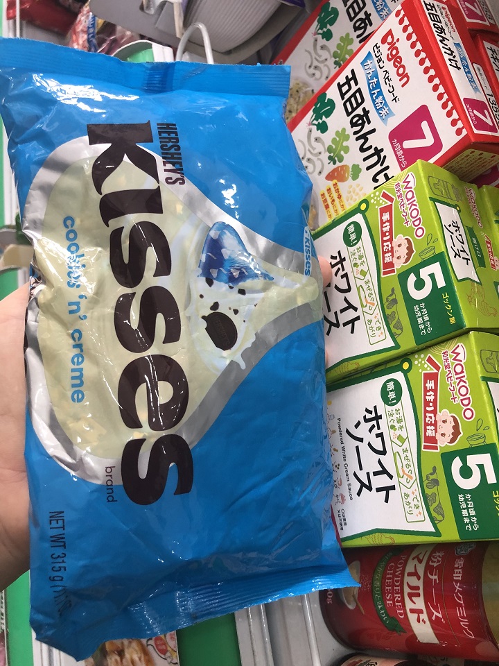 Socola Hershey Kisses Đắng gói 315g