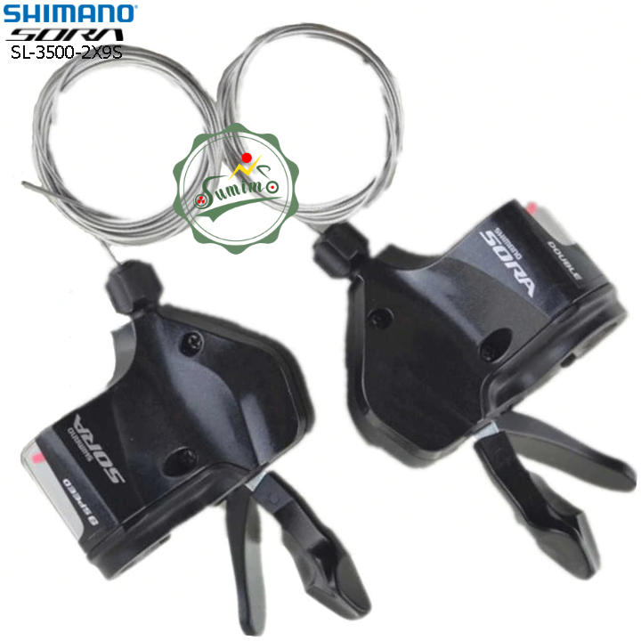 Tay bấm xã SHIMANO Sora SL-3500 2x9 Speed - Chính hãng