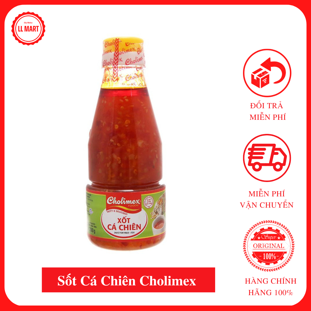 Xốt Cá Chiên Cholimex Chai 280G thơm ngon đậm đà