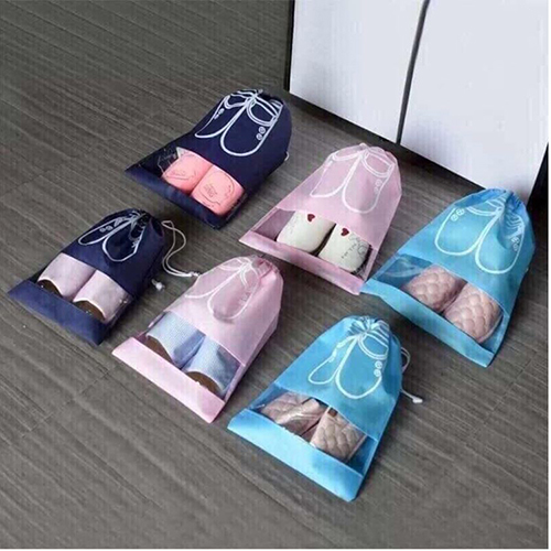 [Hoàn Tiền 15%]Túi đựng giày dép cỡ lớn Sneaker, dây rút, chống thấm nước, chống bụi bẩn tiện dùng hằng ngày hoặc du lịch