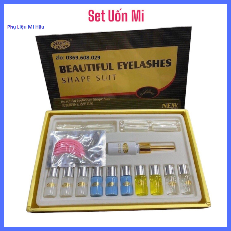 Sét Uốn Mi 3D,6D Colagen Hàn Quốc,Đầy Đủ Phụ Kiện Uốn Mi Trong 1 Set.Bộ Uốn Hàn Siêu Hót Có Hướng Dẫn Tự Uốn Tại Nhà