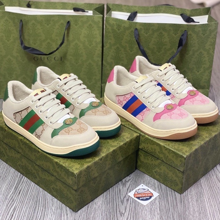 Giày thể thao sneaker gucci sơn tùng phong cách hàn quốc bản cao cấp full pk full bill