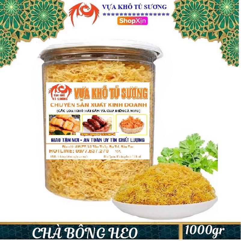 Chà bông heo loại ngon đặc biệt 500gram