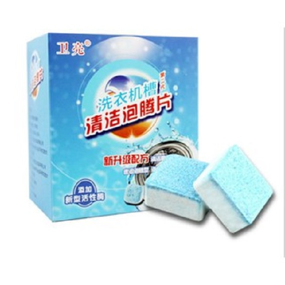 Hộp 12 viên tây vê sinh lồng máy giặt
