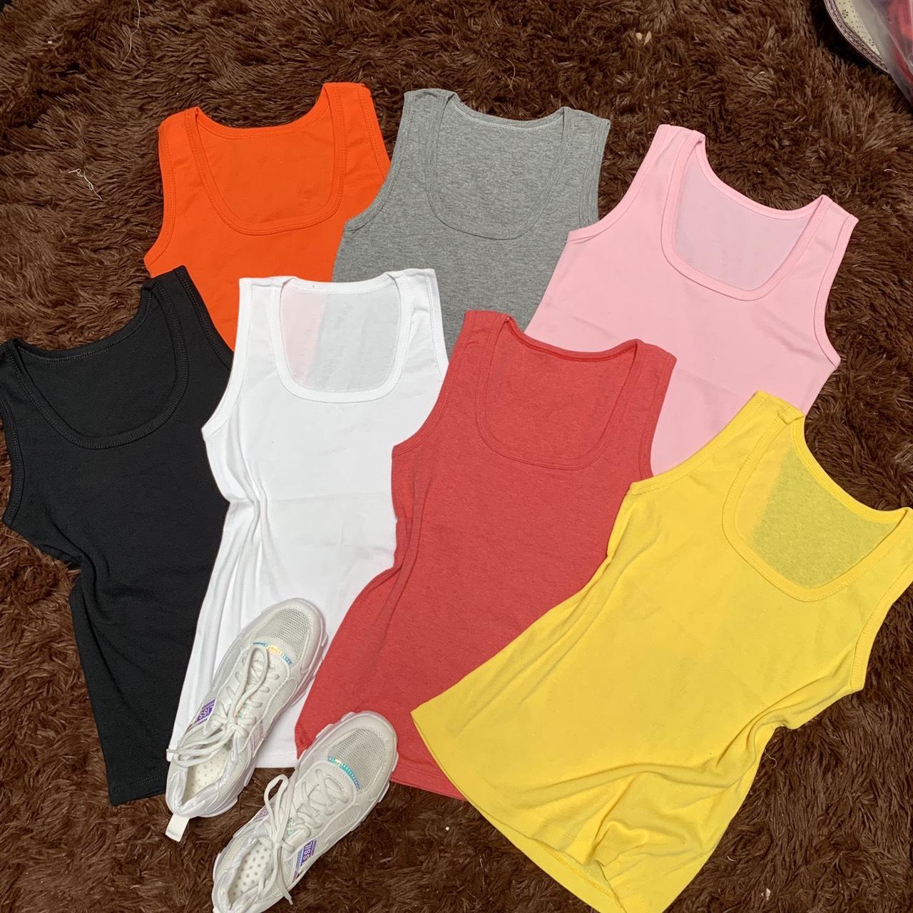 ÁO SÁT NÁCH NỮ NHIỀU MÀU GIÁ RẺ - ÁO THUN BA LỖ NỮ - CAROTSHOP