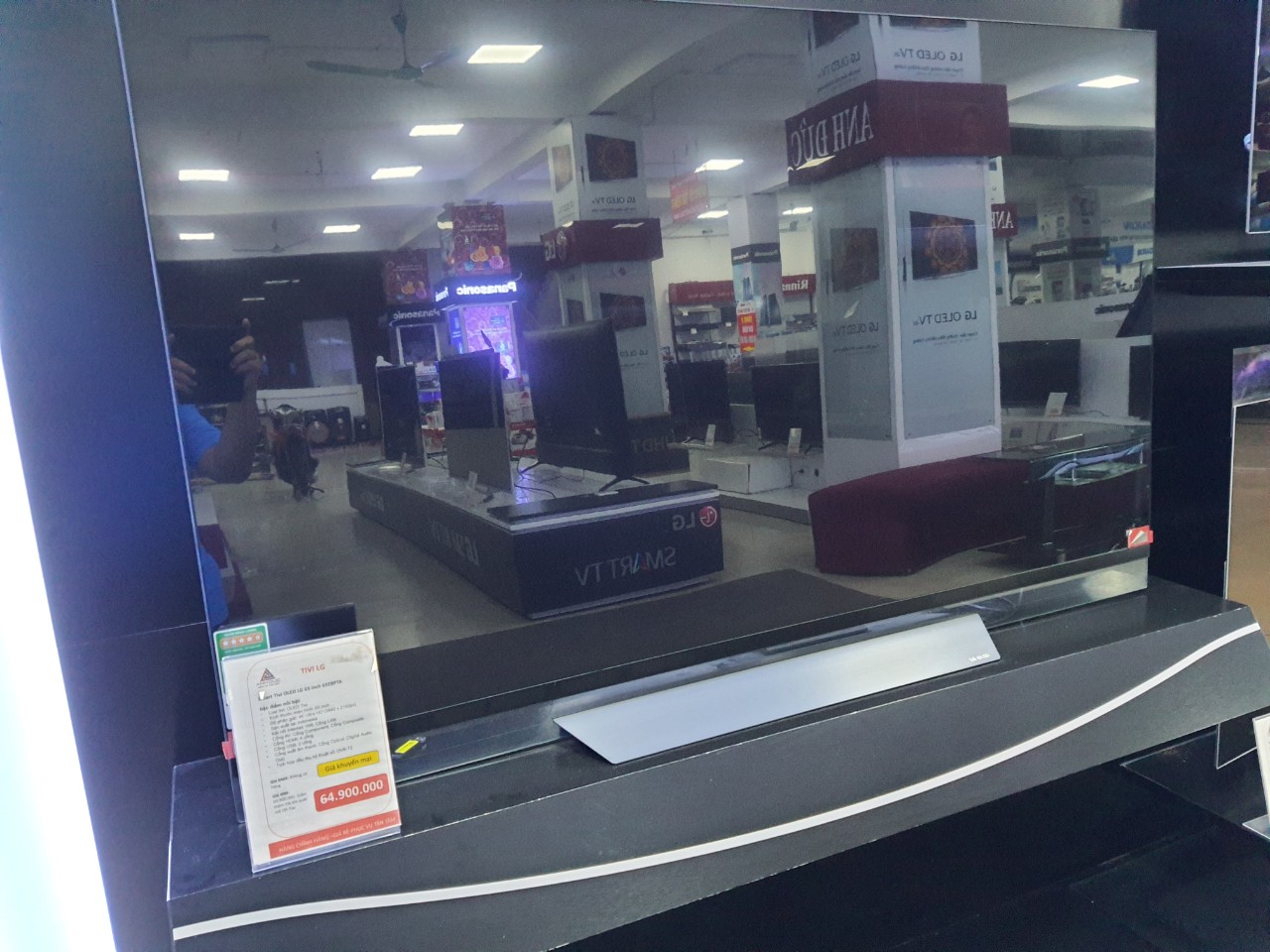 Smart tivi oled lg 65 inch 65e8pta