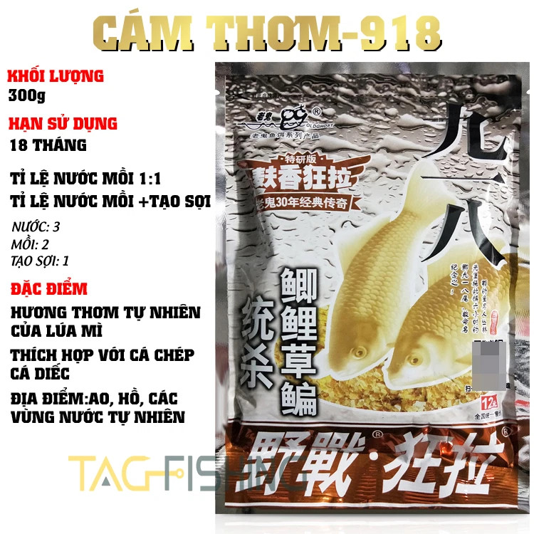 Mồi câu lão quỷ - 918 cám thơm