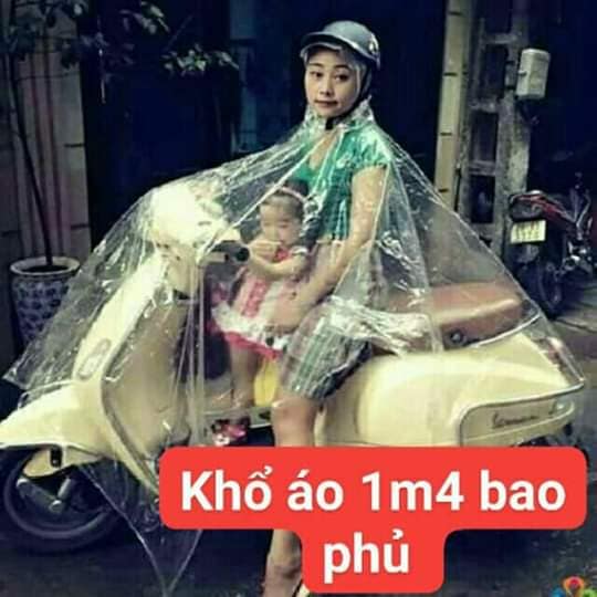 Áo mưa trong suốt khổ rộng nhất - Hàng loại 1