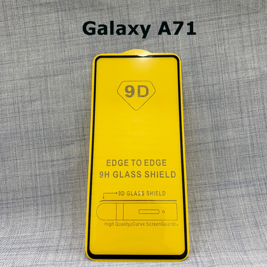 Kính cường lực 9D full màn cho Samsung Galaxy A71
