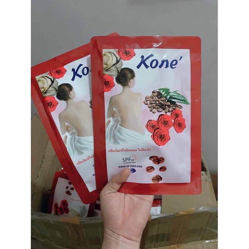tắm dưỡng trắng kone’ hương hoa của thái lan