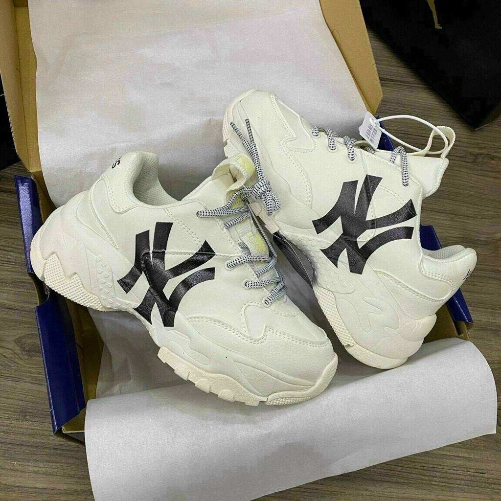 [Hàng Full Box+Túi]Giày thê thao sneaker MB giầy học sinh Cao Cấp Các Màu Trắng chữ đen