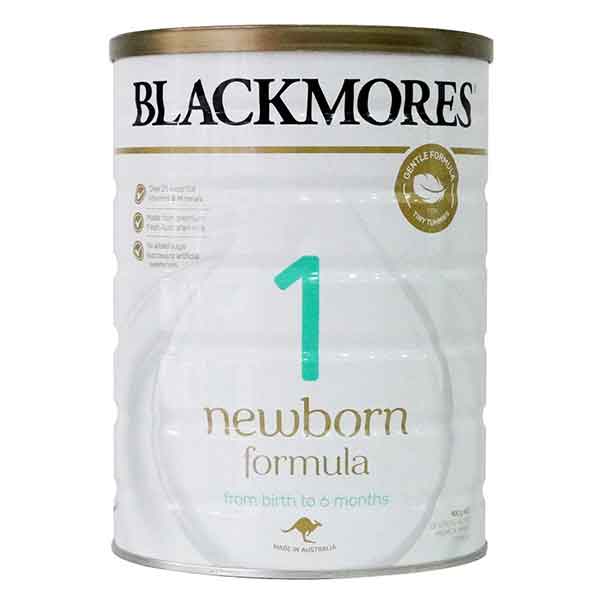 Sữa BLACKMORES Số 1 Newborn 900G Úc trẻ từ 0-6 tháng