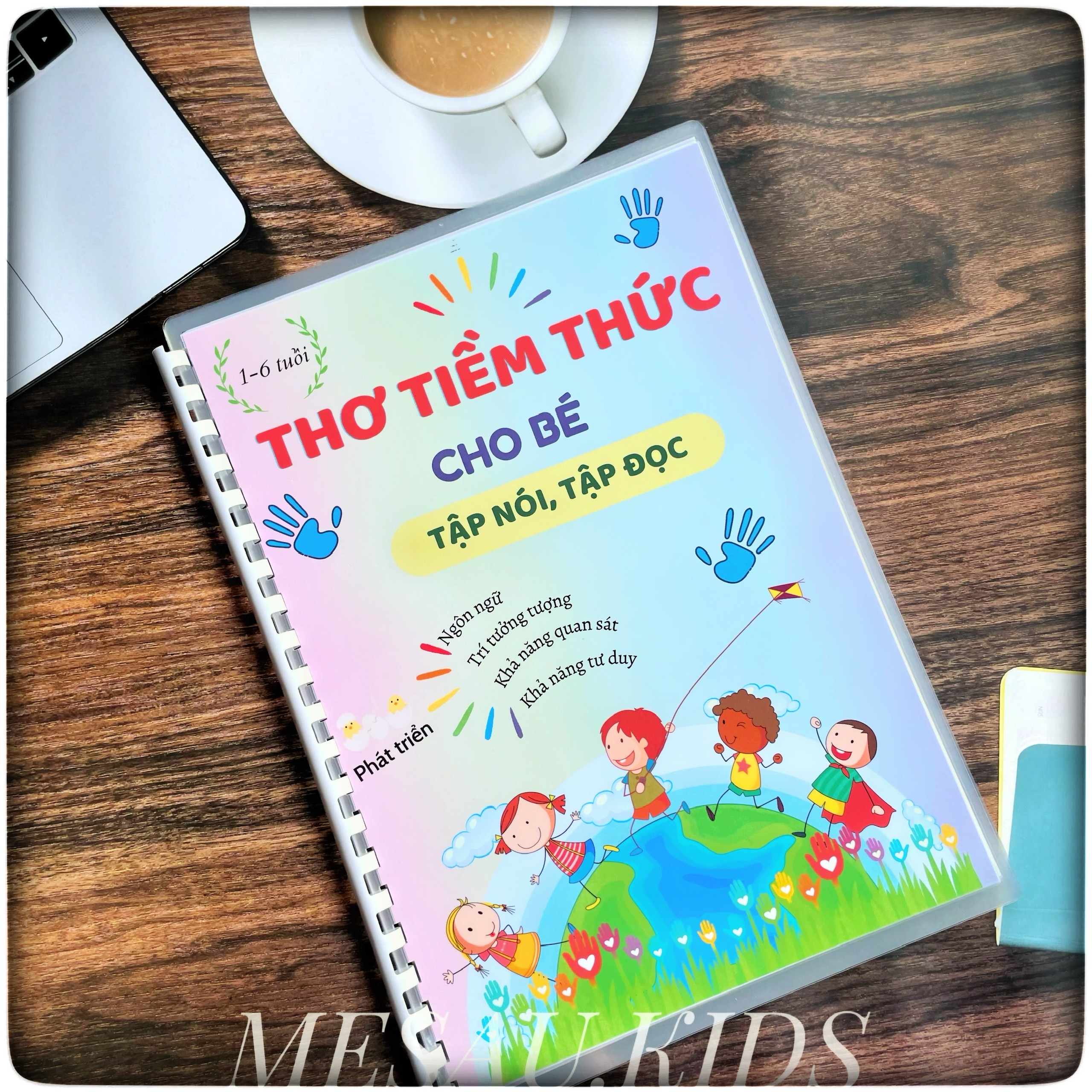 Sách thơ tiềm thức cho bé tập nói, tập đọc