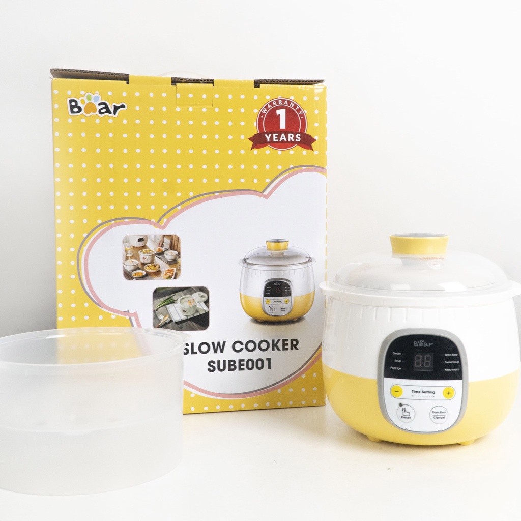 Nồi nấu chậm bear 0.8l