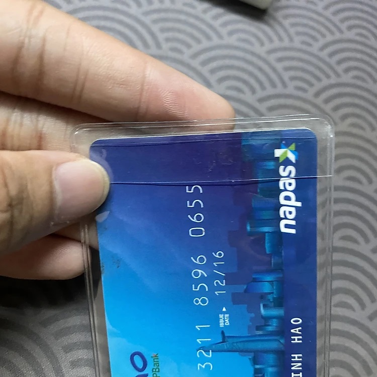 Combo 10 Túi đựng thẻ căn cước công dân, bằng lái xe, ATM, Card visit, CMND