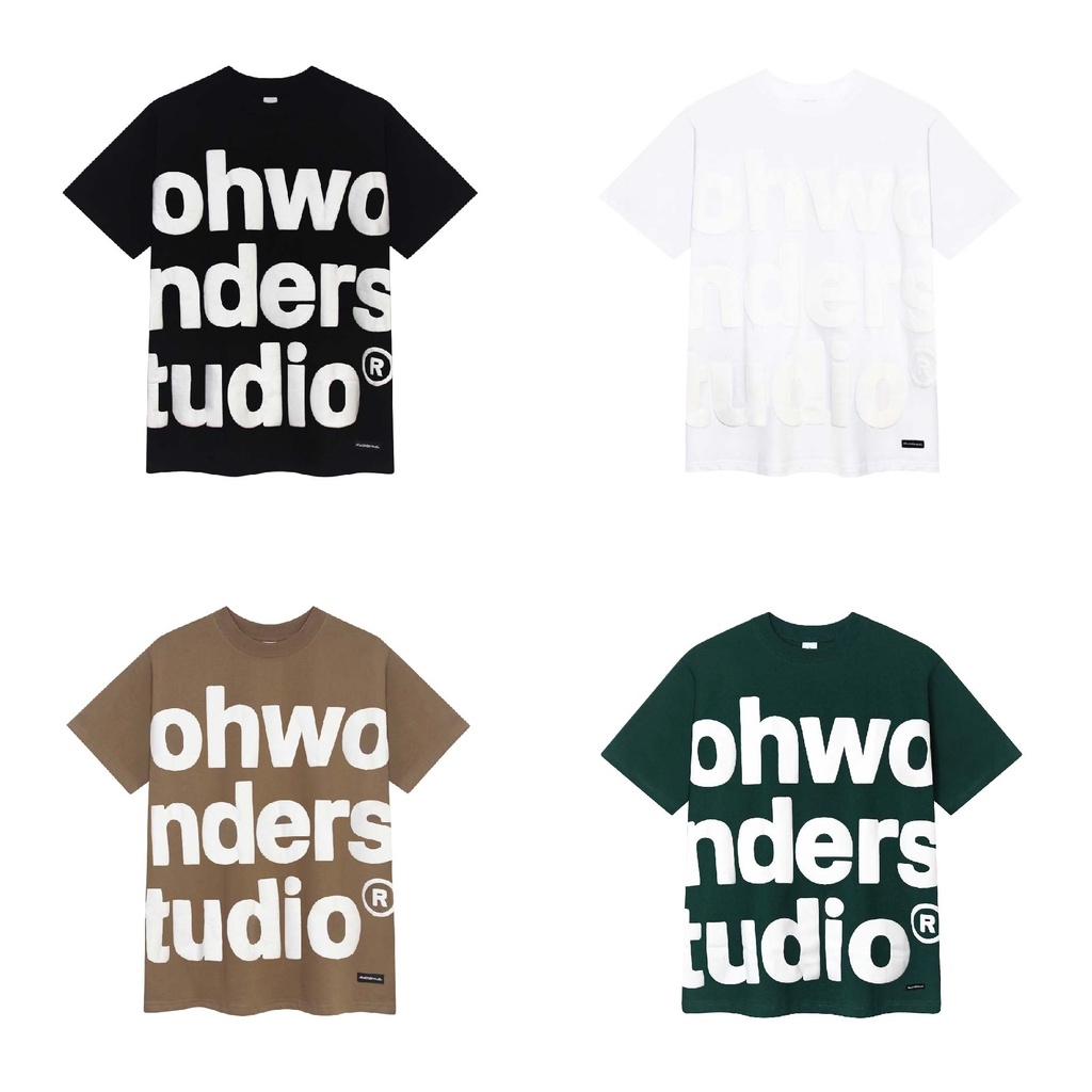 ☌ Áo Thun Oh Wonder Studio Origin Print Logo