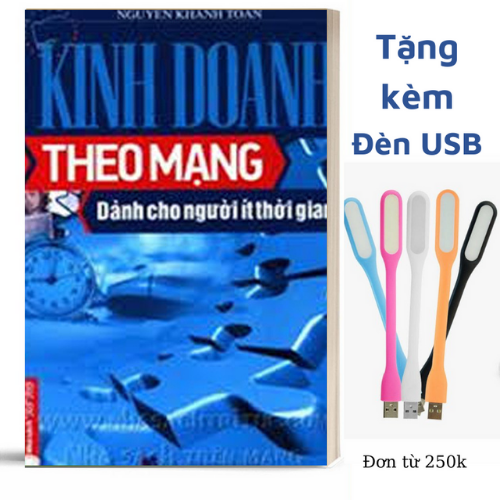 Kinh doanh theo mạng dành cho người ít thời gian - Tặng bookmark