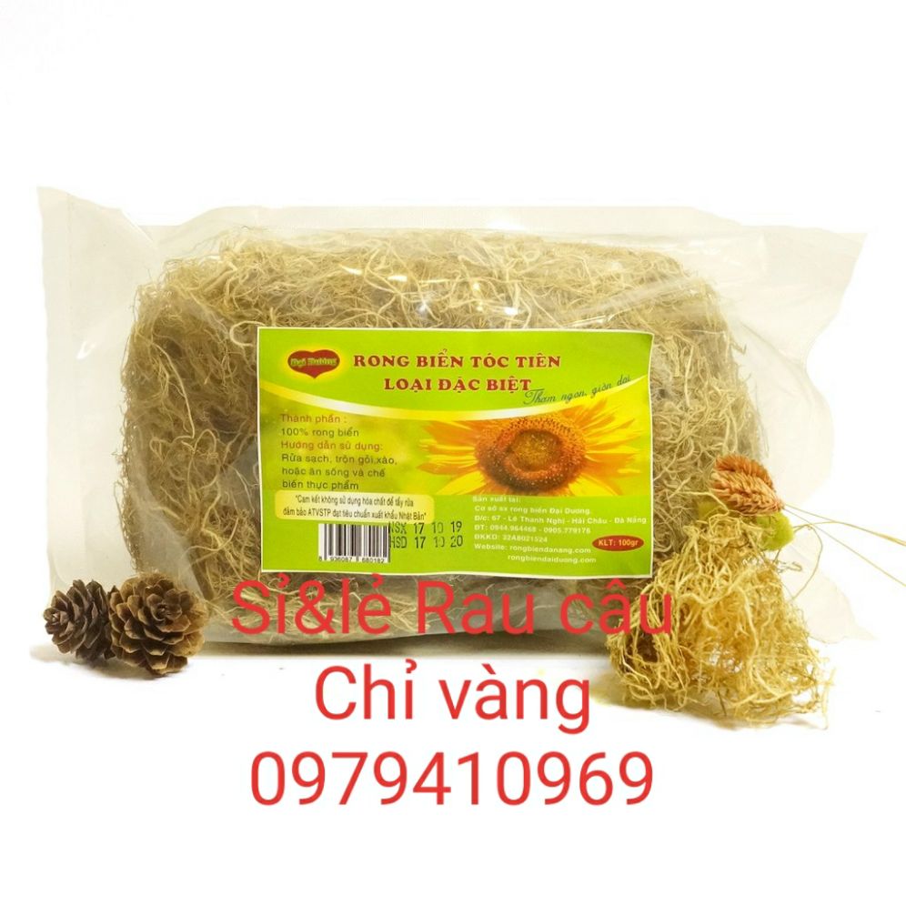200gr Rong biển nấu xu xoa. Rau câu chỉ vàng