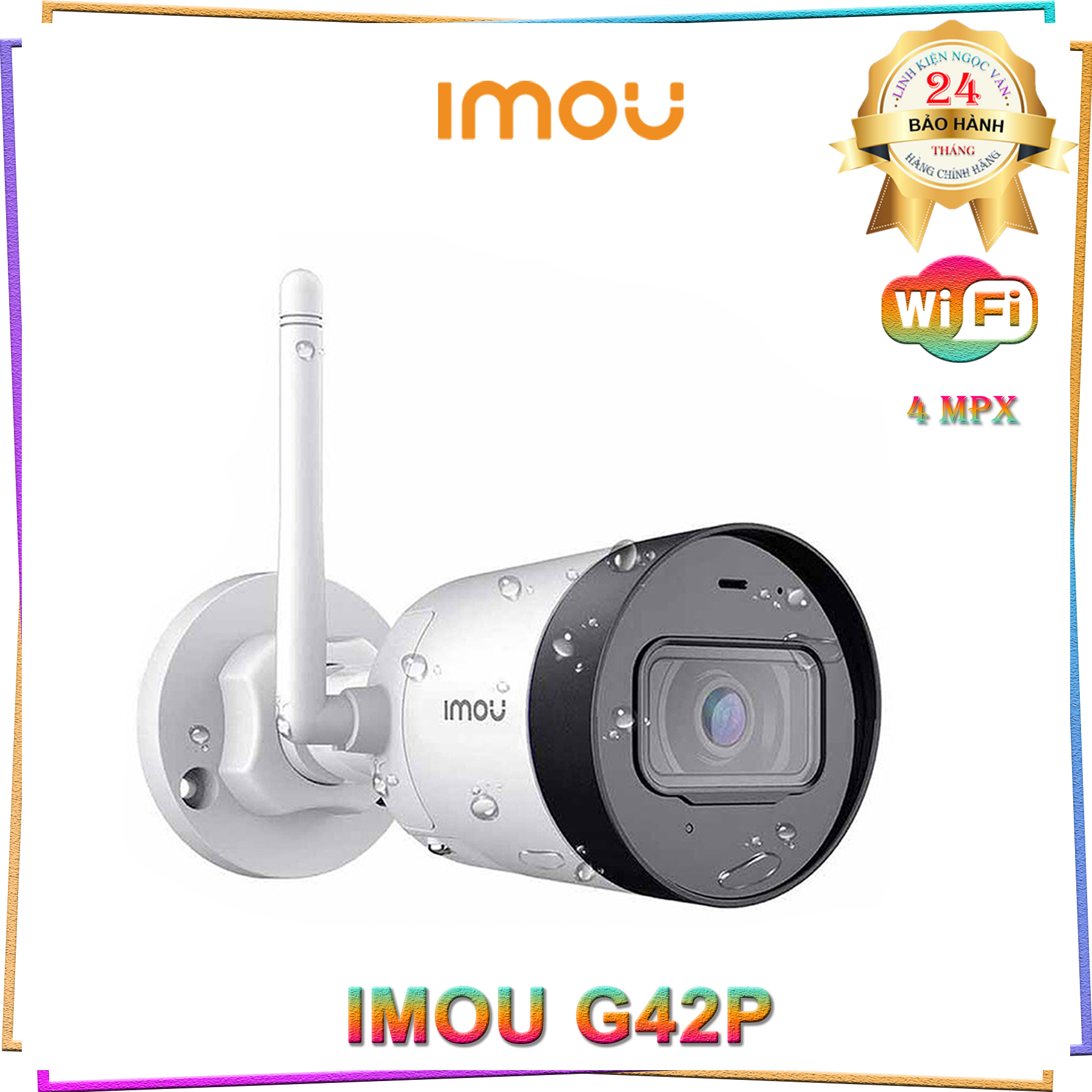Camera IP Wifi IPC-G42P-IMOU 4.0MP - Hàng Chính Hãng