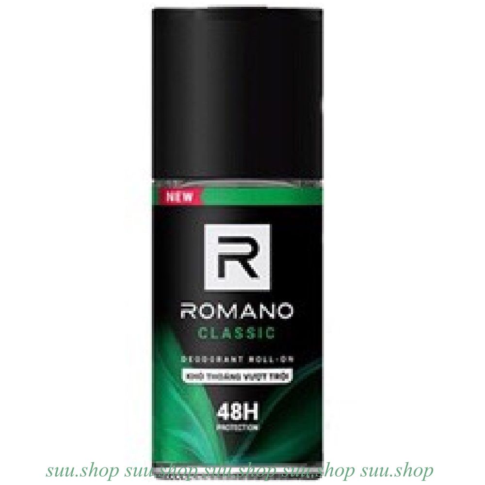 Lăn Khử Mùi 50ml Romano Classic