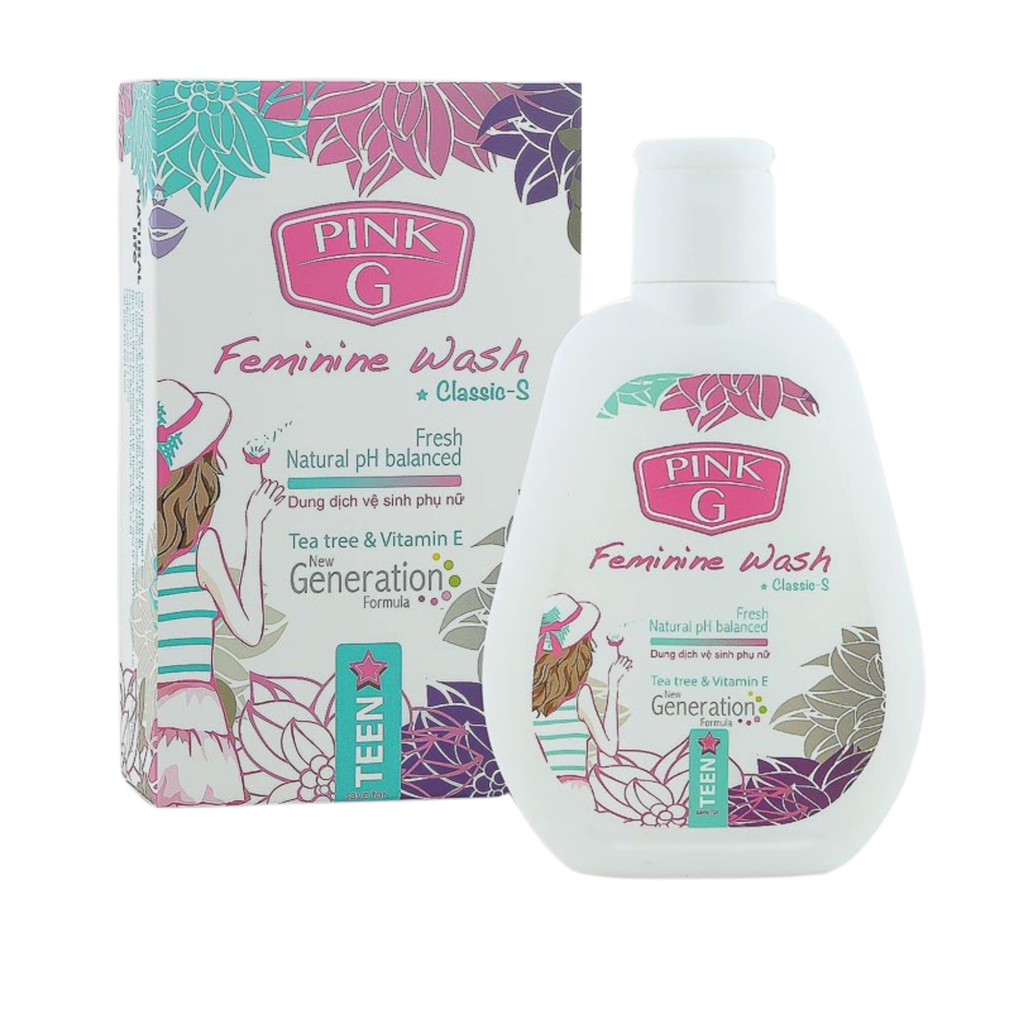 Dung dịch vệ sinh phụ nữ - pinkg lavender & pinkg for teen