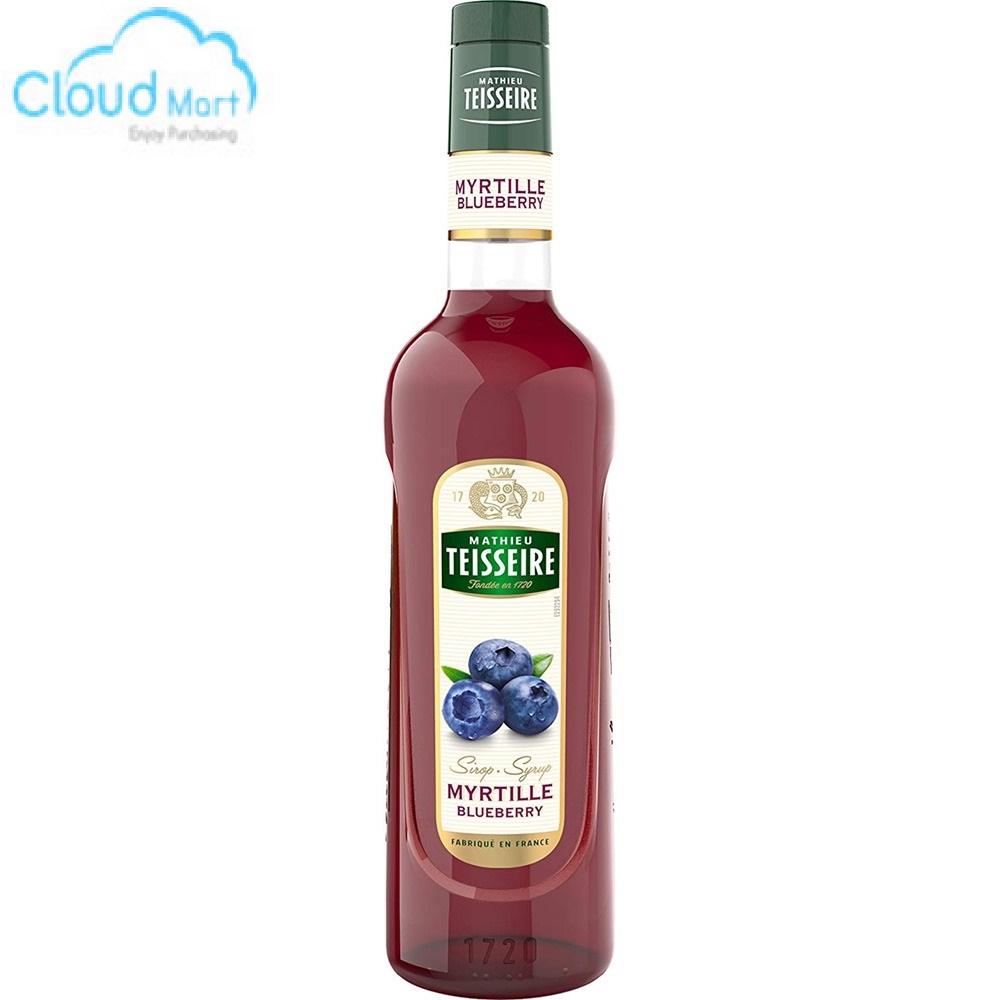 Syrup Teisseire Blueberry Việt Quất 700ml - Nguyên liệu pha chế - Cloud