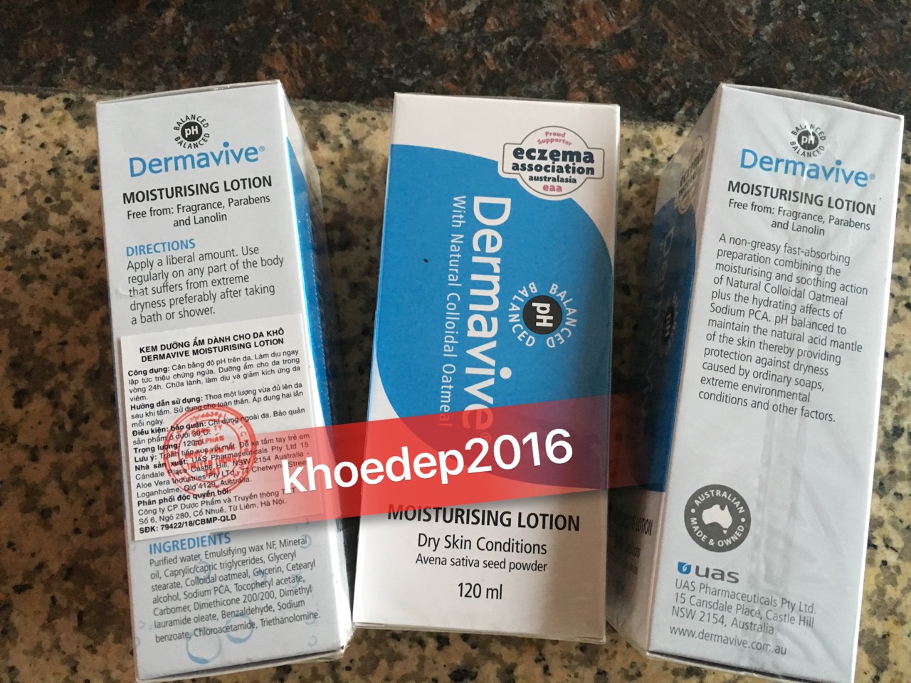 Kem dưỡng da Dermavive Lotion