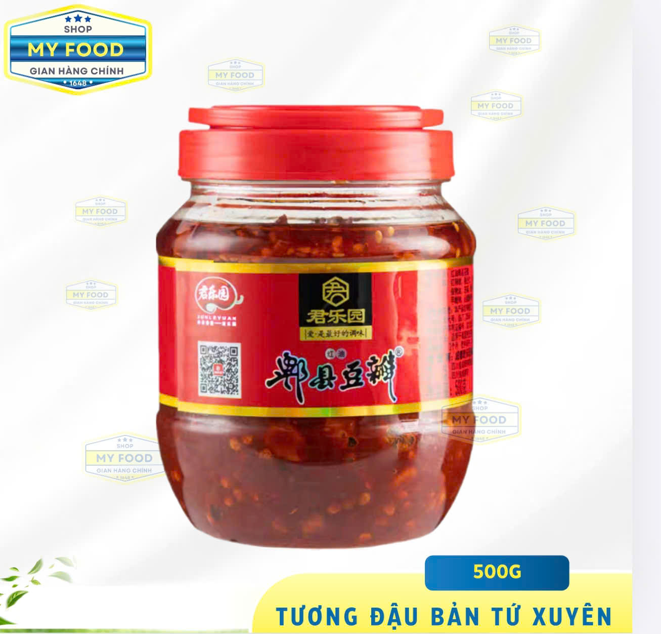 Tương Đậu Bản Tứ Xuyên 500g - Tương Đậu Cay