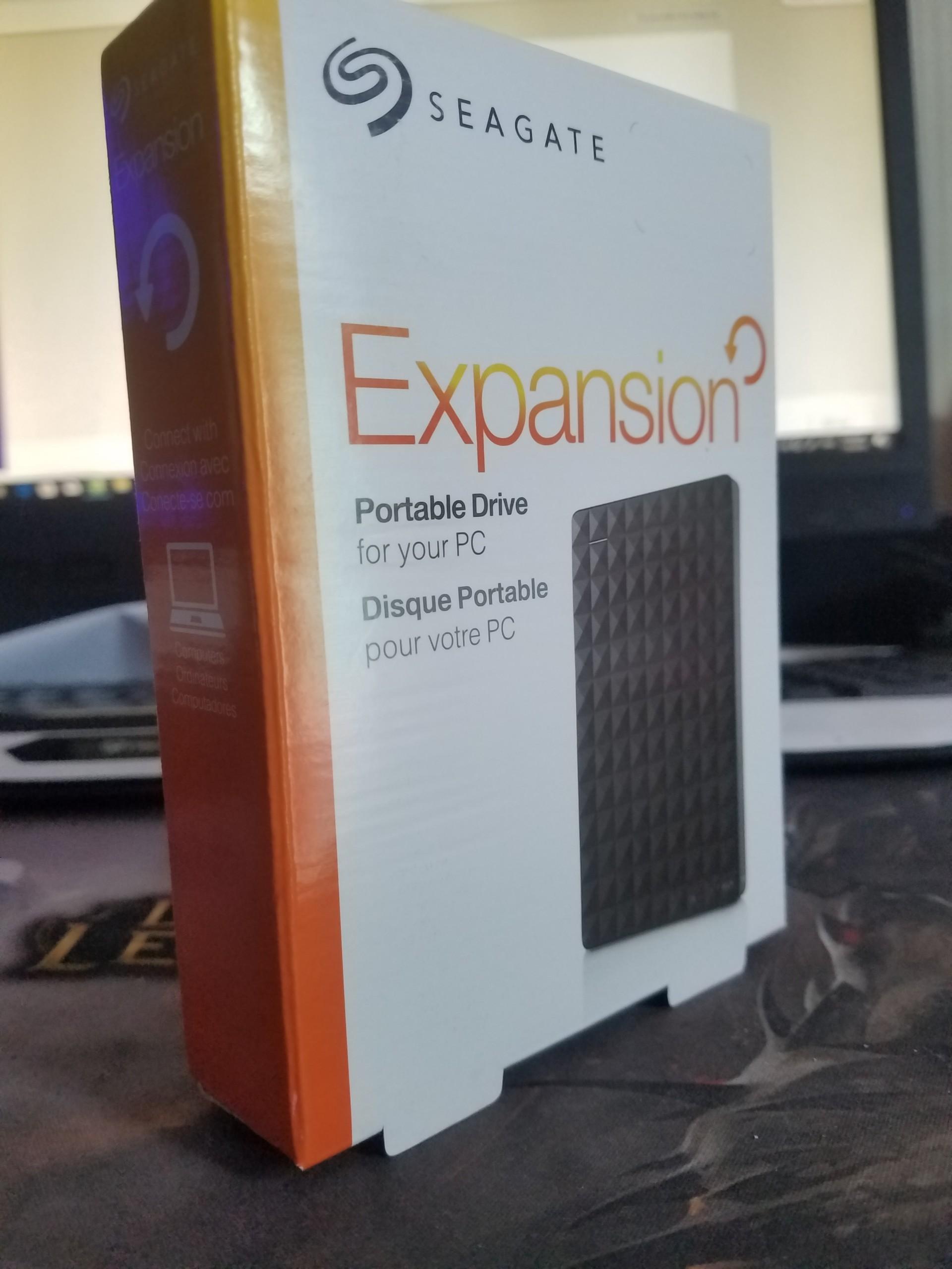 Box hdd seagate 2.5" usb 3.0 expansion