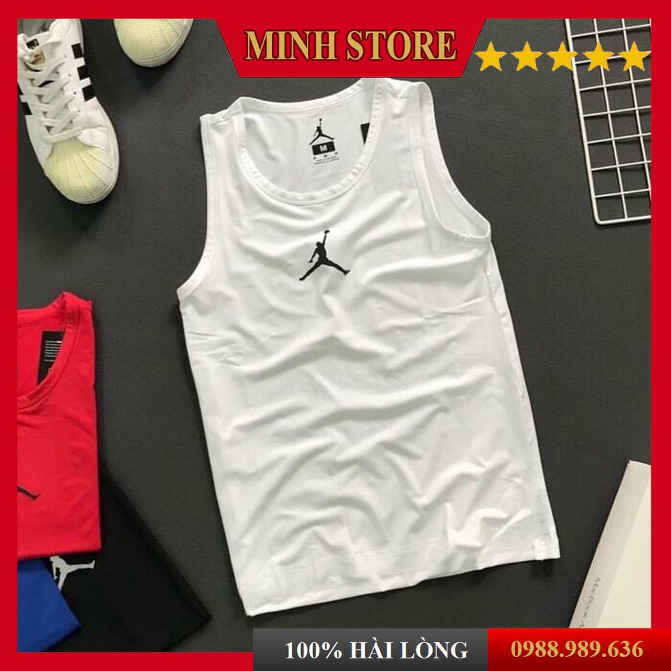 Áo Ba Lỗ Nam Lưới Thông Hơi sát nách mặc tập gym ở nhà Áo 3 lỗ nam thể thao siêu mát mùa hè - Minhstore5