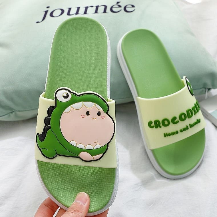 [ FREESHIP MAX ] Dép Cá Sấu Crocodile Đế Hai Lớp Siêu Mềm | Dép Quai Ngang Nữ HOT 2023 | Minh Thư Shoes