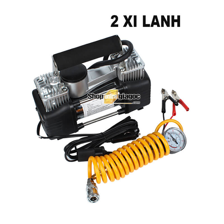 Bơm Lốp Ô Tô Mini SPW01 2 Xi Lanh