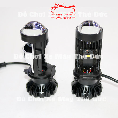 Bi Cầu led Mini T2 - Led Bi Cầu Sáng Nhất 2022, Kính Tím Gắn ô tô. xe máy